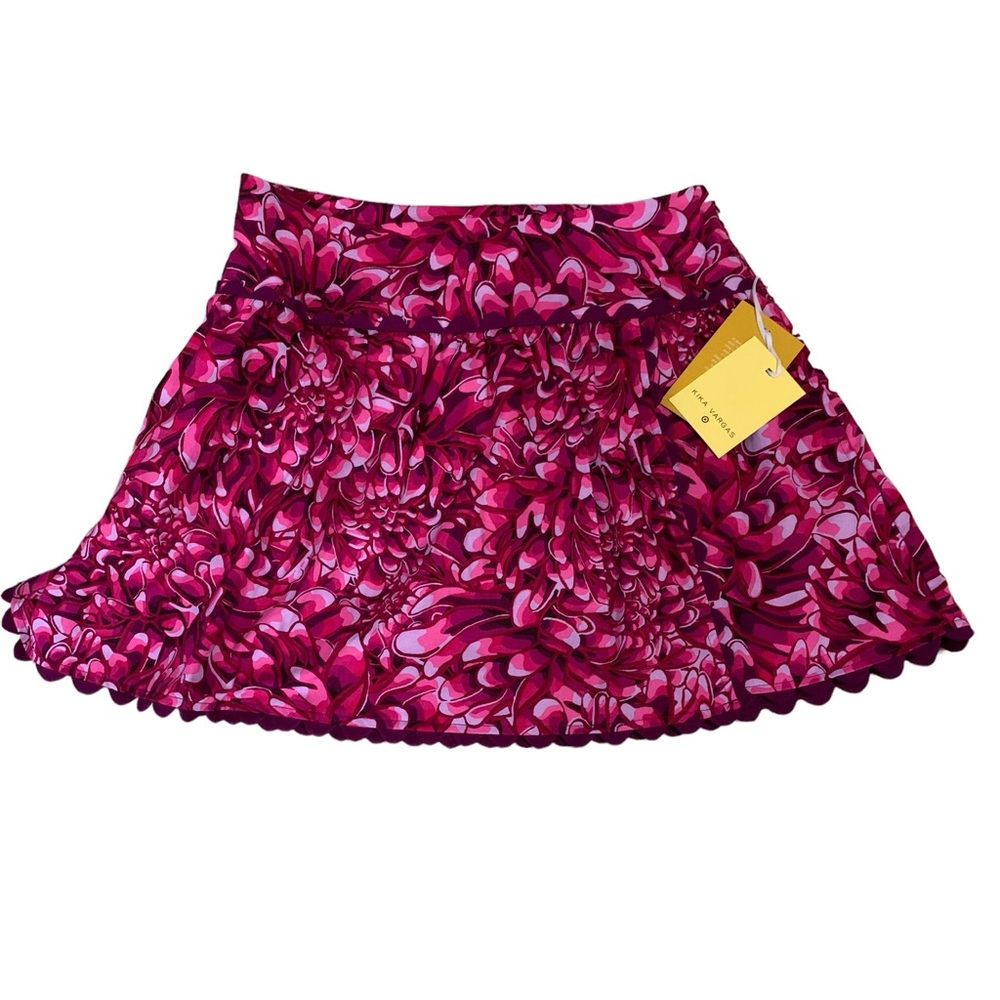 🌺🌸 Women's Mum Floral Scallop Edge Mini Skirt - Kika Vargas × Target 🌸🌺